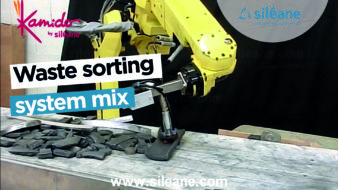 waste sorting system mix
